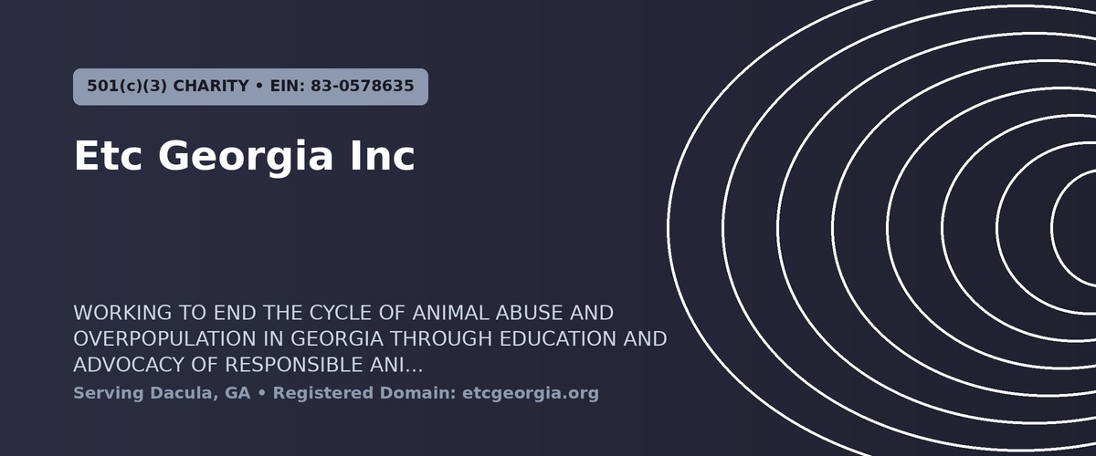 Etc Georgia Inc Organization Banner